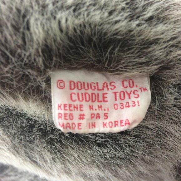 Douglas Cuddle Toys Raccoon Plush 10" Stuffed Animal Toy Realistic Laying Toy - Picture 8 of 9